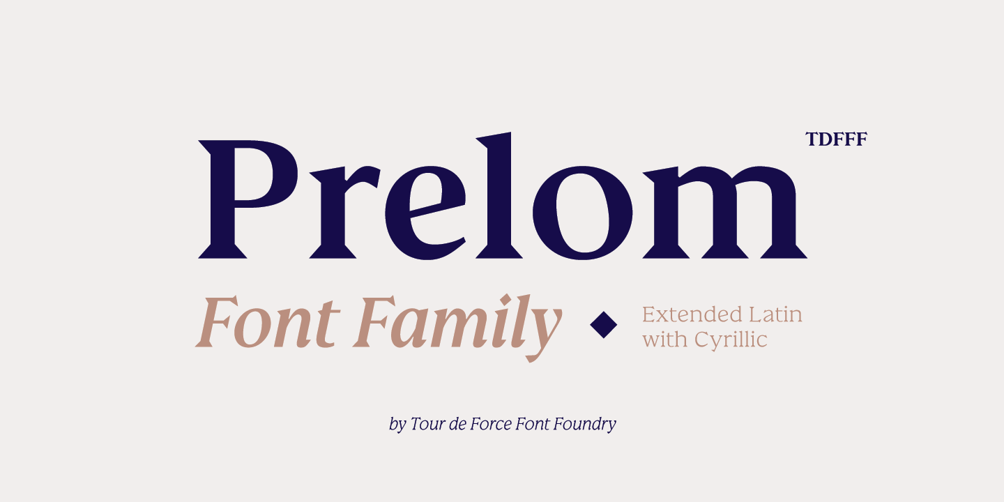 Example font Prelom #1